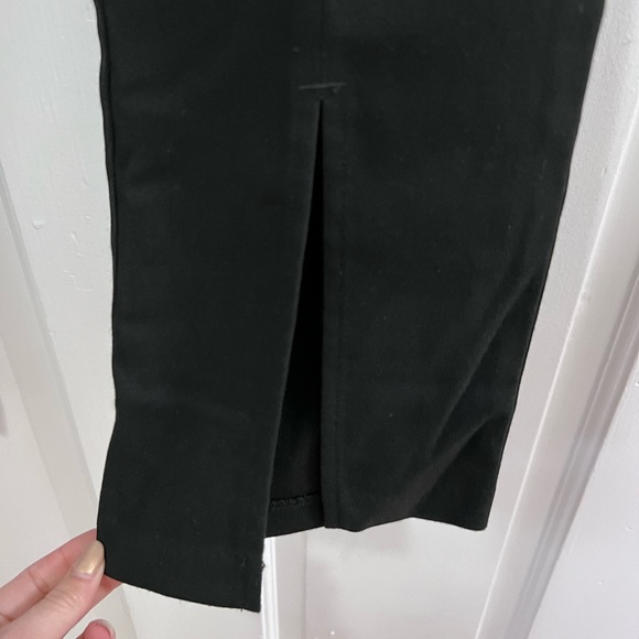Abercrombie Black Split Hem Pants - Picture 7 of 10